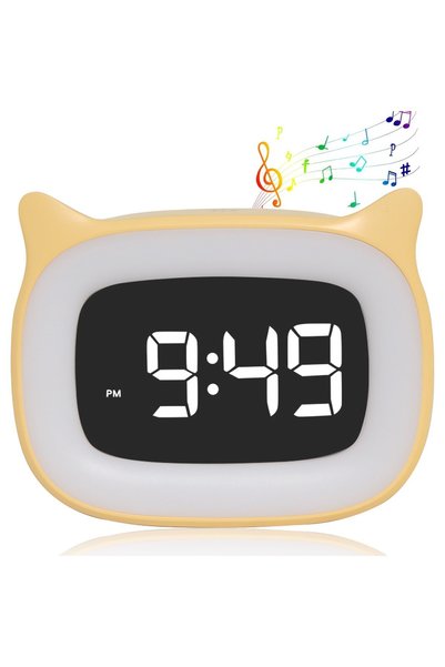 Noonedibs Ceas deșteptător pentru copii, ceas deșteptător digital pentru copi...