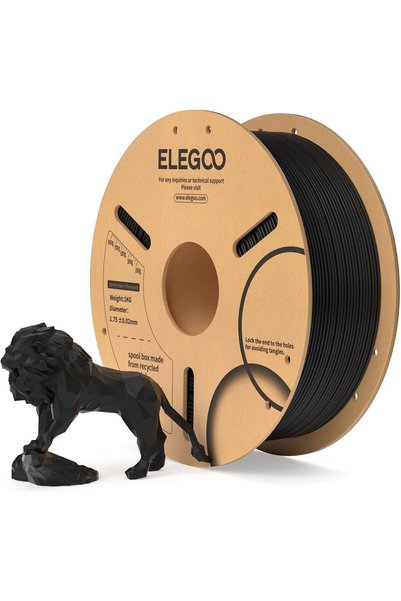 Generic PLA Filament 1.75mm Black 1KG