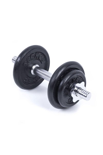 Spokey Σετ αλτήρων EGIR 10 kg με μπάρα 35 cm, βιδωτούς δακτυλίους και δίσκους...