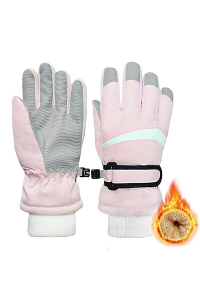 Generic Brand Children's Ski Gloves, Warm Fleece Winter Gloves for Boys and G...