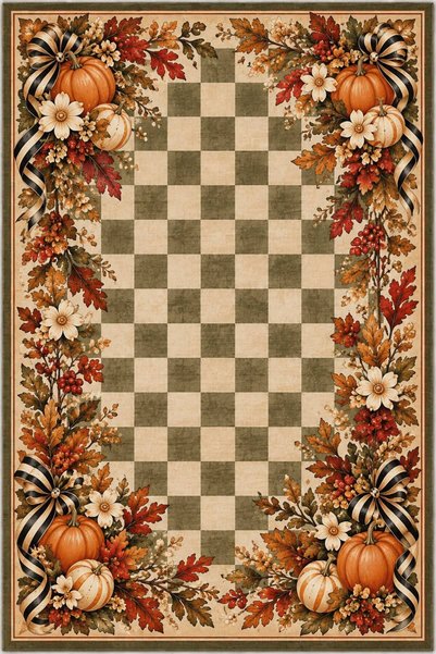 Rugs Modern Halı سجادة بنقشة القرع الخريفي من ETA eta4454