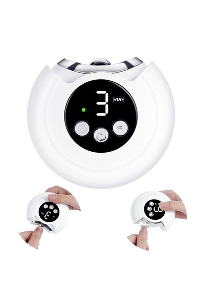 Generic Brand Aparat electric 2-în-1 pentru tăiat unghii, lustruitor automat,...