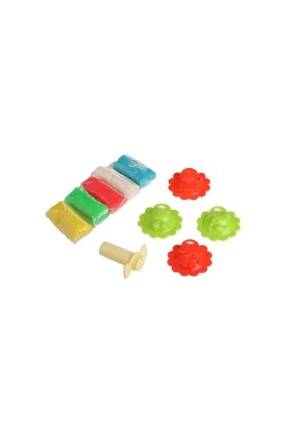 Jumbo DOH Set Plastelina cu Forme de Animale 5 x 28g