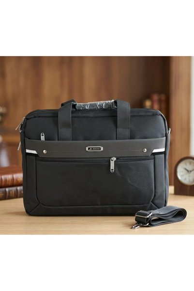 Generic Multi-Pocket Business Laptop Bag - Lightweight & Durable - No Brand