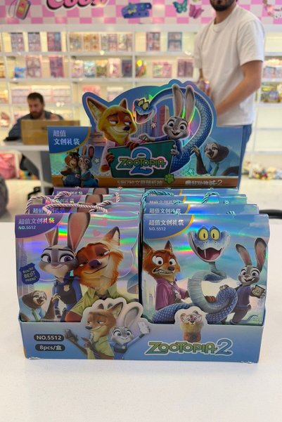 EFBUTİK Zootopia Pen and Notebook Set