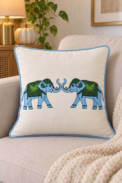 DEKOMOD 1 Pcs Digital Printed Decorative Double-Sided Colorful Pattern Throw ...