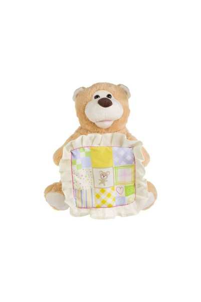 Jumbo Ursulet de Plus Educativ Bej Cucu-Bau "Peek a Boo"