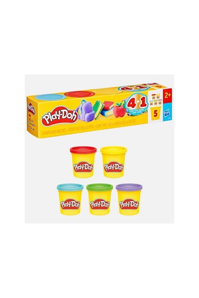 Hasbro Set Plastilina Play-Doh Înapoi la școală 4+1 -
