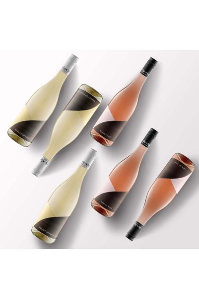 Vie-Vin Lechinta Pachet 6 vinuri Zile de Vară, 3 Merlot Rosé și 3 Muscat Otto...