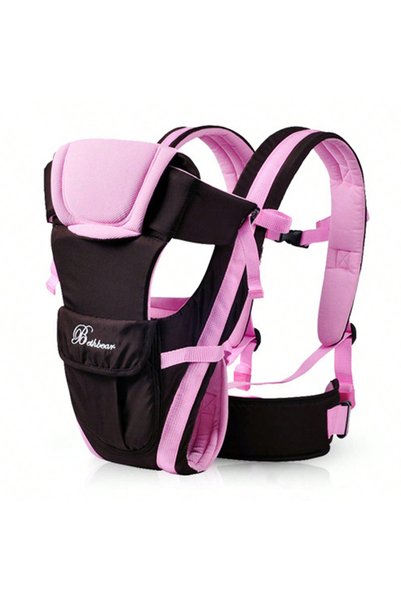 dajinbear Pink Baby Sling Carrier, 4-in-1 Ergonomic Baby Backpack Carrier, Ea...