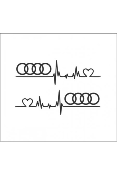 Audi Set 2 Autocolante Life v18
