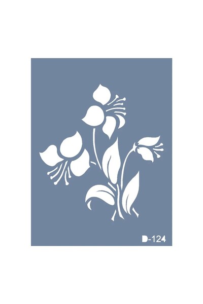 Cadence Boya D124 قالب زهور، سلسلة D، مقاس 15x20 سم