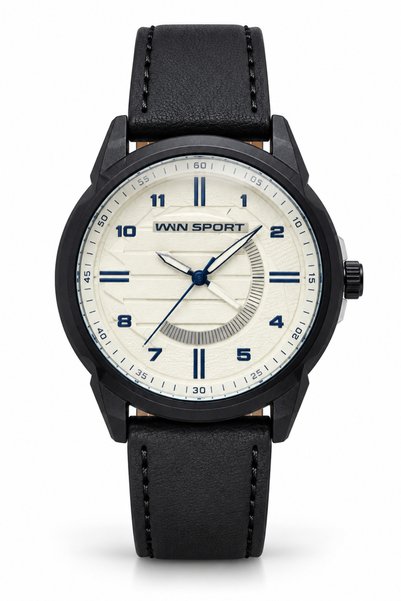 G Sport POLO ساعة يد رجالية من الجلد الفاخر