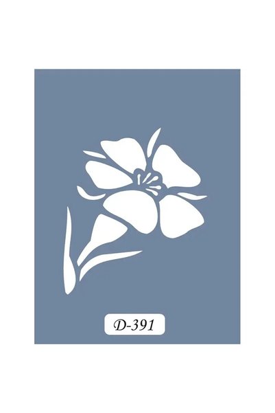 Cadence Boya D391، قالب تصميم زهور، سلسلة D، مقاس 15 × 20 سم.