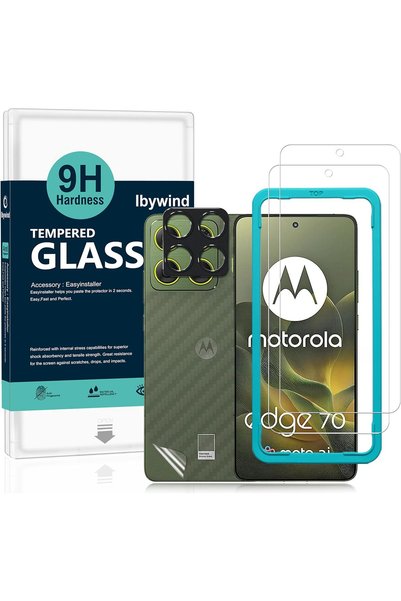 Generic for Motorola Edge 70 5G Screen Protector,2-Pack,9H Hardness Tempered ...