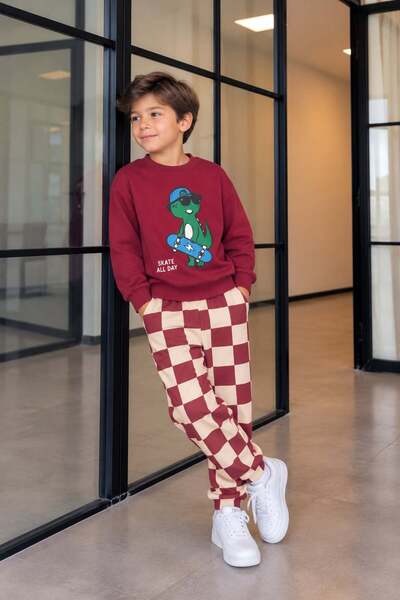 ModaPlaza Children's Dinosaur-Printed Sweatpants 133