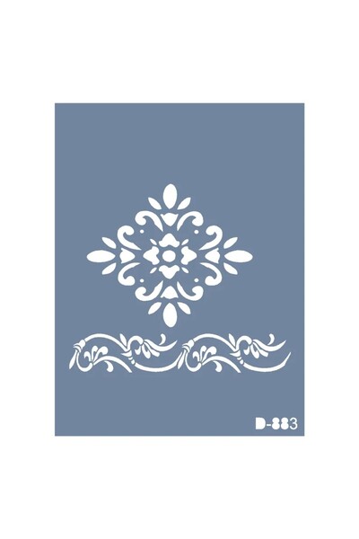 Cadence Boya D883، نموذج زخرفة الزهور، سلسلة D، قالب تظليل، 15 × 20 سم.