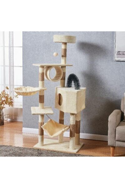 Generic Cat Tree Pet Condo Furniture for Kittens Cat House Play Multifunction...