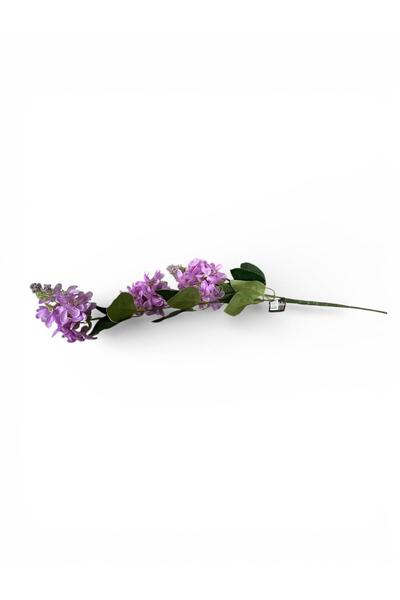 OEM Floare decorativă artificială de liliac mov – Tulpină lungă, aspect natur...