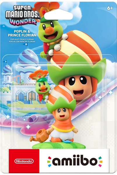 Nintendo amiibo - Poplin & Prince Florian - Super Mario Bros. Wonder Series -...