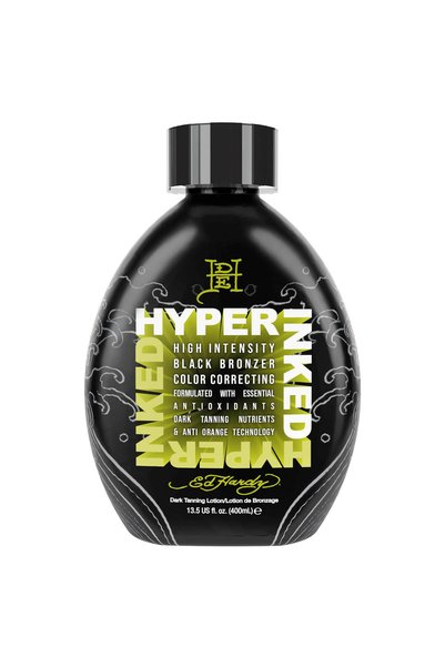 Ed Hardy Cremă pentru solarium Hyper Inked Black, agenți corectori de culoare...