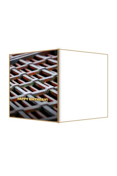 OEM Felicitare Aniversare Grilaj Metalic Cupru, Design Elegant, 13.3x19.4cm P...