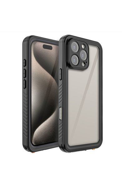 Red Pepper REDPEPPER FS Series IP68 Αδιάβροχη Θήκη για iPhone 16 Pro Max, Μαύρη