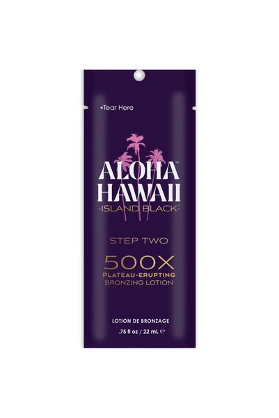 Brown Sugar Cremă pentru solariu Aloha Black Island 500X Loțiune bronzantă cu...