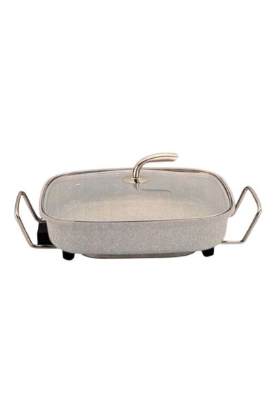 METTA Plită electrică METTMANN MTE-PP4030G, 1500W, 40×30 cm, capac de sticlă,...