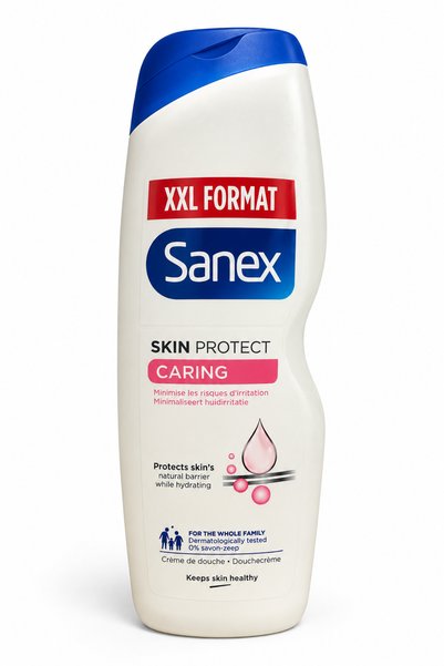 Sanex Gel de duș Skin Protect Caring XXL – 1000 ml, Protecție și hidratare pe...