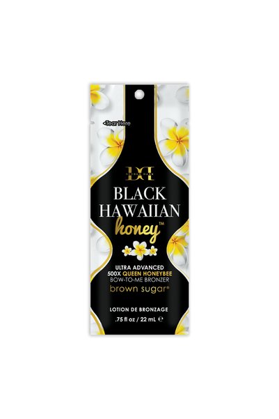 Brown Sugar Cremă solară Double Dark Black Miere Hawaiiană, Bronzer Ultra Ava...