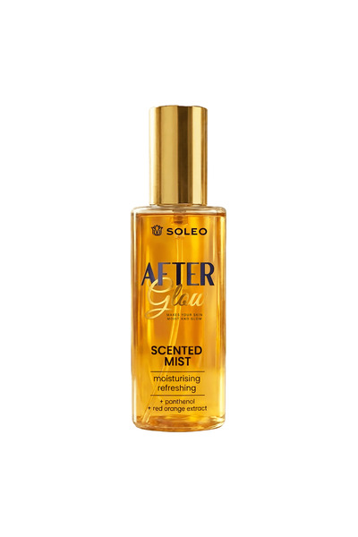 Soleo After Glow Mist, Spray revigorant hidratant pentru corp după soare, 100 ml