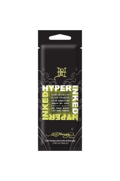 Ed Hardy Cremă pentru solarium Hyper Inked Black, agenți corectori de culoare...