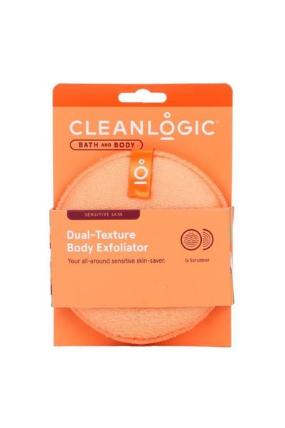 Cleanlogic Burete Exfoliant pentru Piele Sensibila, cu Doua Texturi - Bath & ...