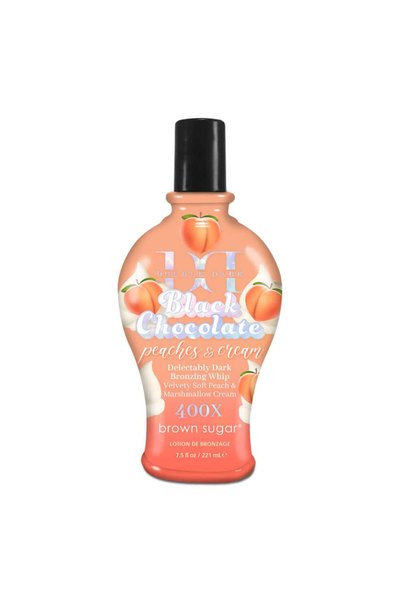 Brown Sugar Double Dark Ciocolată Neagră Piersică și Cremă 400X, spumă pentru...