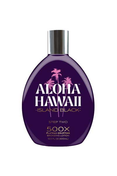 Brown Sugar Cremă pentru solariu Aloha Black Island 500X Loțiune bronzantă cu...