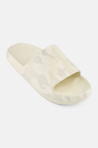 SKECHERS Men Arch Fit Horizon Camouflage Slip On Slides, Multicolor