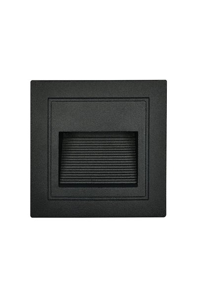 Horoz Corp de iluminat LED ICON-S 3 W IP54 negru 86 x 86 mm