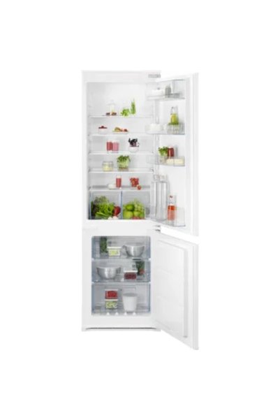 AEG Combina frigorifica incorporabila OSC6N181ES, 257 l, Clasa E, No Frost, H...