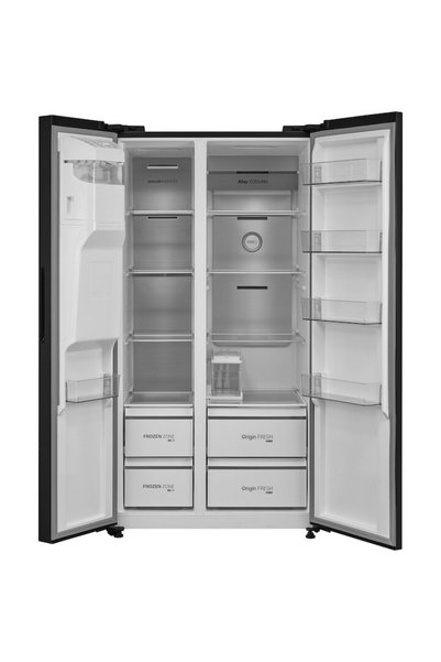 Toshiba Side by Side GR-RS755WI-PMJ(05), 568 l, Clasa E, No Frost, Παγομηχανή...
