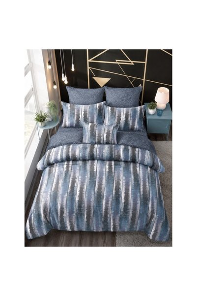 OEM Double bed linen, Fitted Sheet, Duvet Cover 2 Faces, 6 pieces, Finet, 2 p...