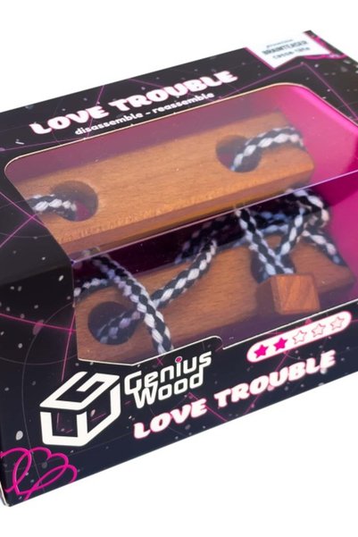 V-Cube GENIUS WOOD : ΞΥΛΙΝΟΣ ΓΡΙΦΟΣ LOVE TROUBLE