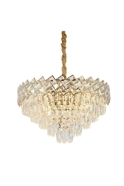Flippy Villante Crystal Chandelier 10x E27 Gold