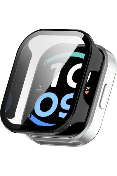 m.tk moveteck Redmi Watch 6 Active Uyumlu Kasa ve Ekran Koruyucu 360 Tam Koru...