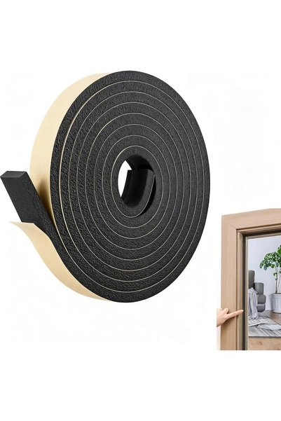 Generic Foam Insulation Tape- 1.18 Inch X 1/5 Inch X 16.4Feet, Strong Adhesiv...