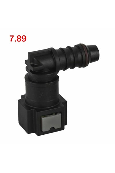 Choice 7.89-ID8 bend Car Fuel Line Coupler Hose Quick Connect ID8mm 7.89mm 9....