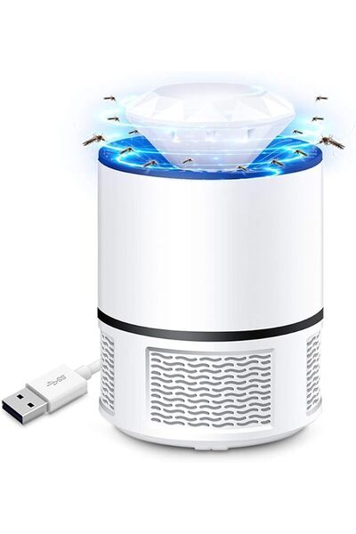 BAGGRA Electric Mosquito Killer Lamp USB Power Anti-mosquito Trap LED Night L...