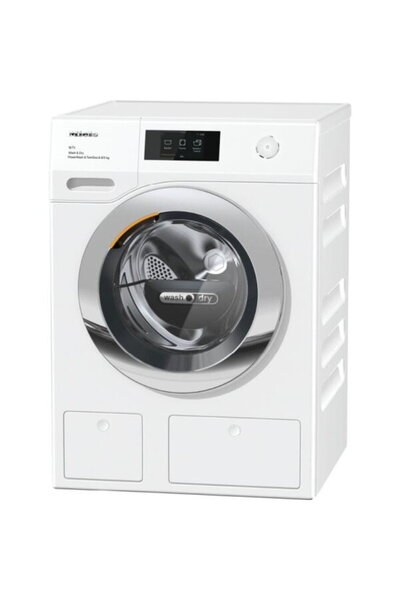 Miele WTR 870 WPM, 8 kg/5 kg, 1600 RPM, Clasa D, Motor ProfiEco, Alb