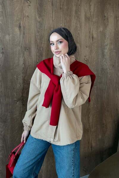 Hazamoda Bomber Jacket Camel