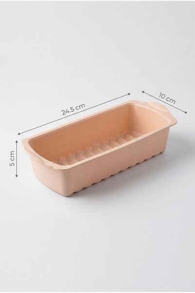 EVLE Tutamaçlı Silikon Baton Kek Kalıbı 24.5 x 10 x 5 cm